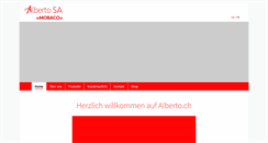 Desktop Screenshot of alberto.ch